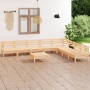 Gartenmöbel-Set 9-teilig aus massivem Kiefernholz von vidaXL, Gartensets - Ref: Foro24-3083109, Preis: 409,48 €, Rabatt: %