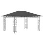 Gazebo with mosquito net anthracite LED light strip 4x3x2.73m 180g/m² by vidaXL, Tents and gazebos - Ref: Foro24-3070317, Pri...