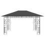 Gazebo with mosquito net anthracite LED light strip 4x3x2.73m 180g/m² by vidaXL, Tents and gazebos - Ref: Foro24-3070317, Pri...