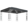 Cenador con tira de luces LED 3x4 m tela gris antracita de vidaXL, Carpas y cenadores - Ref: Foro24-3070329, Precio: 211,68 €...