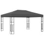 Gazebo with LED strip lights 3x4 m anthracite gray fabric by vidaXL, Tents and gazebos - Ref: Foro24-3070329, Price: 211,68 €...