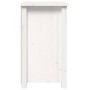 Mesita de noche madera maciza de pino blanco 40x35x61,5 cm de vidaXL, Mesitas de noche - Ref: Foro24-813701, Precio: 67,60 €,...