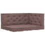 Cushions for floor pallets 3 units taupe gray cotton by vidaXL, Cushions for chairs and sofas - Ref: Foro24-3068613, Price: 1...