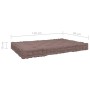 Cushions for floor pallets 3 units taupe gray cotton by vidaXL, Cushions for chairs and sofas - Ref: Foro24-3068613, Price: 1...