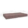 Cushions for floor pallets 3 units taupe gray cotton by vidaXL, Cushions for chairs and sofas - Ref: Foro24-3068613, Price: 1...