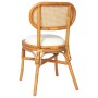 Dining chairs 4 units light brown linen by vidaXL, dining chairs - Ref: Foro24-3071722, Price: 419,45 €, Discount: %