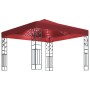 Gazebo with LED strip lights 3x3 m red red by vidaXL, Tents and gazebos - Ref: Foro24-3070297, Price: 279,99 €, Discount: %