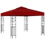 Gazebo with LED strip lights 3x3 m red red by vidaXL, Tents and gazebos - Ref: Foro24-3070297, Price: 279,99 €, Discount: %