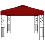 Gazebo with LED strip lights 3x3 m red red by vidaXL, Tents and gazebos - Ref: Foro24-3070297, Price: 279,99 €, Discount: %