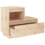 Bedside tables 2 units solid pine wood 60x34x51 cm by vidaXL, Nightstands - Ref: Foro24-814375, Price: 90,16 €, Discount: %