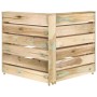 Garden furniture set 6 pieces green impregnated pine wood by vidaXL, Garden sets - Ref: Foro24-3068073, Price: 554,99 €, Disc...