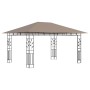 Gazebo with mosquito net and taupe LED light strip 4x3x2.73m 180 g/m² by vidaXL, Tents and gazebos - Ref: Foro24-3070319, Pri...