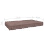 Cushions for floor pallets 6 units taupe gray cotton by vidaXL, Cushions for chairs and sofas - Ref: Foro24-3068615, Price: 2...