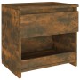 Smoked oak plywood nightstand 40x30x39cm by vidaXL, Nightstands - Ref: Foro24-815129, Price: 28,73 €, Discount: %