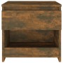 Smoked oak plywood nightstand 40x30x39cm by vidaXL, Nightstands - Ref: Foro24-815129, Price: 28,73 €, Discount: %