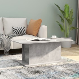 Engineered wood gray concrete coffee table 102x55.5x40 cm by vidaXL, Coffee table - Ref: Foro24-810311, Price: 52,99 €, Disco...