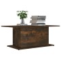 Smoked oak engineered wood coffee table 102x55.5x40cm by vidaXL, Coffee table - Ref: Foro24-813092, Price: 40,45 €, Discount: %