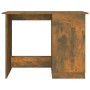 Escritorio madera contrachapada roble ahumado 100x50x76 cm de vidaXL, Escritorios - Ref: Foro24-815420, Precio: 66,05 €, Desc...