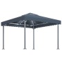 Gazebo with anthracite aluminum LED strip lights 300x300 cm by vidaXL, Tents and gazebos - Ref: Foro24-3070343, Price: 370,15...