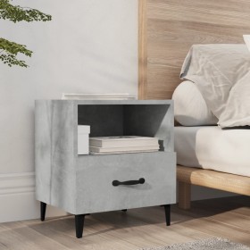 Concrete gray plywood nightstand by vidaXL, Nightstands - Ref: Foro24-812032, Price: 43,99 €, Discount: %