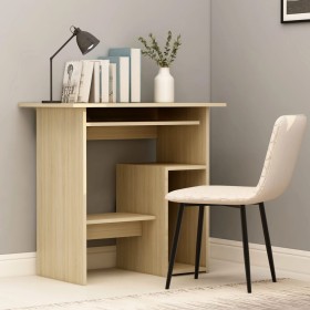 Sonoma oak plywood desk 80x45x74 cm by vidaXL, Desks - Ref: Foro24-801367, Price: 61,99 €, Discount: %