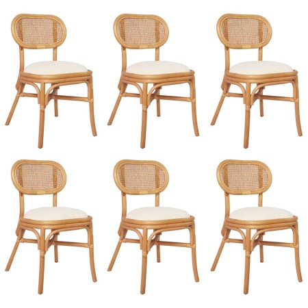 Linen dining chairs 6 units by vidaXL, dining chairs - Ref: Foro24-3071723, Price: 537,99 €, Discount: %