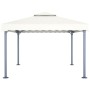 Gazebo with cream aluminum LED strip lights 400x300 cm by vidaXL, Tents and gazebos - Ref: Foro24-3070351, Price: 407,71 €, D...