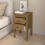 Solid pine wood honey brown bedside table 40x35x61.5 cm by vidaXL, Nightstands - Ref: Foro24-813695, Price: 52,82 €, Discount: %