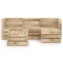 Gartenmöbel-Set 5-teilig grün imprägniertes Kiefernholz von vidaXL, Gartensets - Ref: Foro24-3068063, Preis: 365,55 €, Rabatt: %