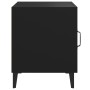 Black plywood nightstand by vidaXL, Nightstands - Ref: Foro24-812062, Price: 43,12 €, Discount: %