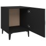 Black plywood nightstand by vidaXL, Nightstands - Ref: Foro24-812062, Price: 43,12 €, Discount: %