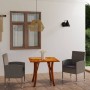 Juego de comedor para jardín 3 piezas gris antracita de vidaXL, Conjuntos de jardín - Ref: Foro24-3071914, Precio: 249,48 €, ...