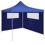 Gazebo side walls with windows 2 units blue by vidaXL, Accessories for pavilions and gazebos - Ref: Foro24-3070418, Price: 28...