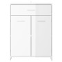 Juego de muebles de baño de 4 piezas blanco brillante de vidaXL, Muebles de baño - Ref: Foro24-3071717, Precio: 229,71 €, Des...