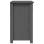 Bedside tables 2 units solid pine wood gray 40x35x61.5 cm by vidaXL, Nightstands - Ref: Foro24-813704, Price: 173,03 €, Disco...