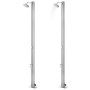 Garden shower with brown base 220 cm stainless steel by vidaXL, Pool and spa accessories - Ref: Foro24-3070788, Price: 362,62...