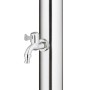 Garden shower with brown base 220 cm stainless steel by vidaXL, Pool and spa accessories - Ref: Foro24-3070788, Price: 362,62...