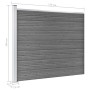 Set de panel de valla WPC gris 699x146 cm de vidaXL, Paneles de vallas - Ref: Foro24-3070457, Precio: 1,00 €, Descuento: %