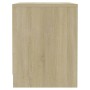 Mesita noche 2 uds madera ingeniería roble Sonoma 45x34x44,5 cm de vidaXL, Mesitas de noche - Ref: Foro24-809870, Precio: 56,...