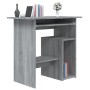 Sonoma gray plywood desk 80x45x74 cm by vidaXL, Desks - Ref: Foro24-815478, Price: 70,85 €, Discount: %