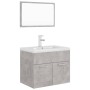 Concrete gray chipboard bathroom furniture set by vidaXL, Bathroom furniture - Ref: Foro24-3071319, Price: 198,05 €, Discount: %