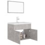 Concrete gray chipboard bathroom furniture set by vidaXL, Bathroom furniture - Ref: Foro24-3071319, Price: 198,05 €, Discount: %