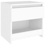 White plywood bedside table 40x30x39 cm by vidaXL, Nightstands - Ref: Foro24-803443, Price: 36,37 €, Discount: %