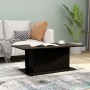 Mesa de centro madera contrachapada negro 102x55,5x40 cm de vidaXL, Mesas de centro - Ref: Foro24-810308, Precio: 41,45 €, De...