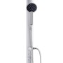 Garden shower with gray base 220 cm aluminum by vidaXL, Pool and spa accessories - Ref: Foro24-3070796, Price: 260,99 €, Disc...