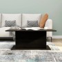 Black plywood coffee table 102x55.5x40 cm by vidaXL, Coffee table - Ref: Foro24-810308, Price: 41,54 €, Discount: %