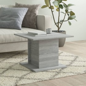 Engineered wood Sonoma gray coffee table 55.5x55.5x40 cm by vidaXL, Coffee table - Ref: Foro24-813096, Price: 45,51 €, Discou...