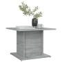 Mesa de centro madera de ingeniería gris Sonoma 55,5x55,5x40 cm de vidaXL, Mesas de centro - Ref: Foro24-813096, Precio: 45,5...