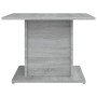 Mesa de centro madera de ingeniería gris Sonoma 55,5x55,5x40 cm de vidaXL, Mesas de centro - Ref: Foro24-813096, Precio: 45,5...