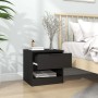 Mesitas de noche 2 uds madera contrachapada color negro de vidaXL, Mesitas de noche - Ref: Foro24-811253, Precio: 75,30 €, De...